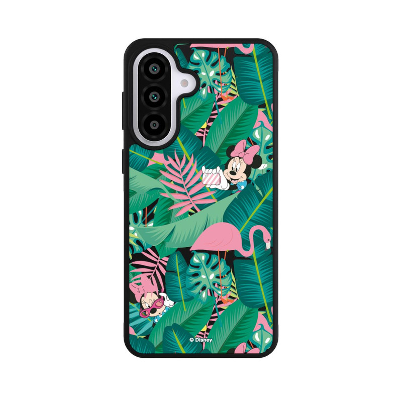 Galaxy A57 5G Base Case Minnie Summer Palmblätter ohne Hintergrund
