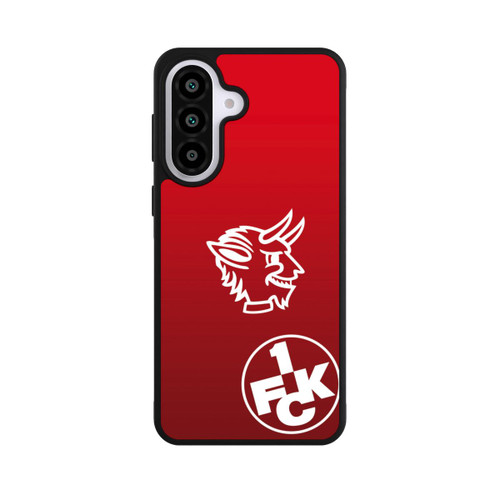 Samsung Galaxy A57 5G Base Case Teufelskopf FCK auf Rot