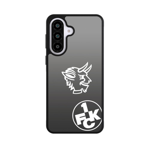 Samsung Galaxy A57 5G Base Case Teufelskopf FCK auf Schwarz