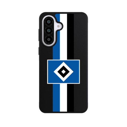 Samsung Galaxy A57 5G Base Case HSV Streifen - Blau-Weiß-Schwarz - ohne Hintergrund
