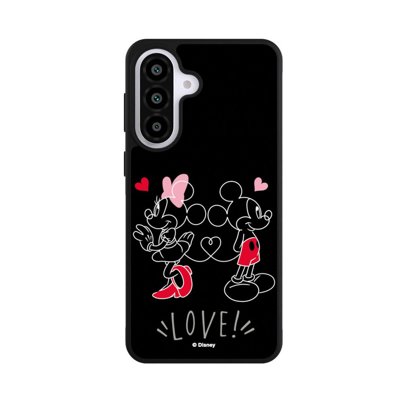Galaxy A57 5G Base Case Mouse in Love black