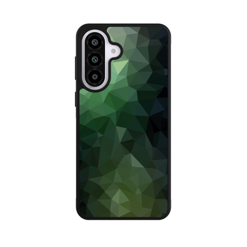 Samsung Galaxy A57 5G Base Case Polygonal Mosaic Green