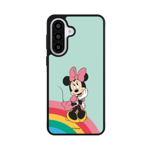 Samsung Galaxy A57 5G Base Case Minnie Regenbogen Portrait