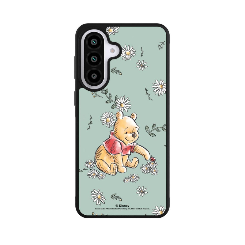 Galaxy A57 5G Base Case Winnie Puuh Gänseblümchen und Käfer Liebe