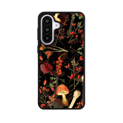 Samsung Galaxy A57 5G Base Case Pilzmuster Schwarz