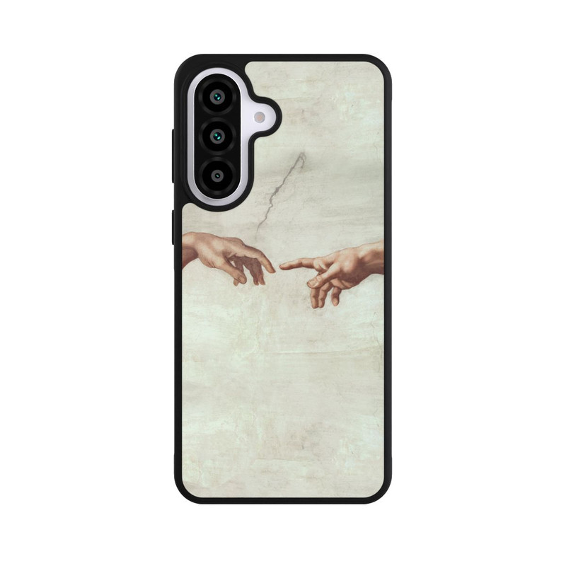Galaxy A57 5G Base Case Die Hände von Gott und Adam von Michelangelo Buonarroti