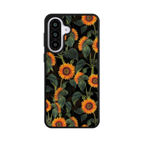 Samsung Galaxy A57 5G Base Case Sonnenblume schwarz