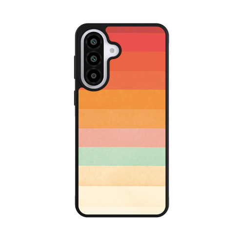 Samsung Galaxy A57 5G Base Case Regenbogen Chevrons II