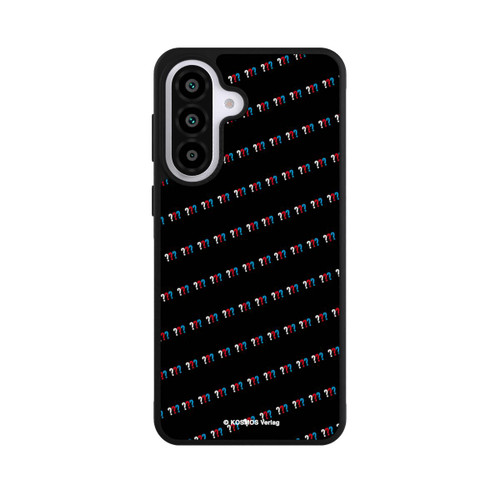 Samsung Galaxy A57 5G Base Case Drei Fragezeichen Muster Schräg