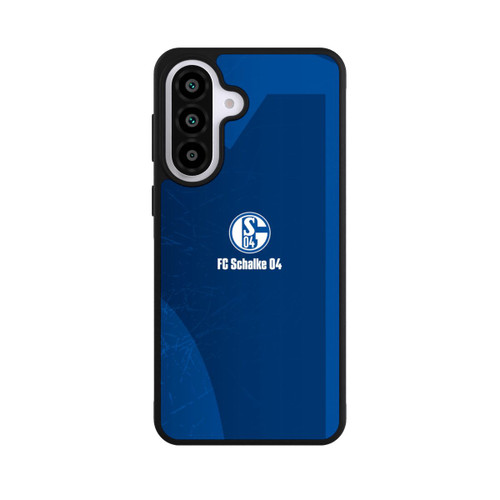 Samsung Galaxy A57 5G Base Case Schalke 04 Blauer Hintergrund Mit Logo