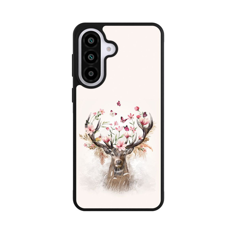Galaxy A57 5G Base Case Hirsch Blumen Geweih