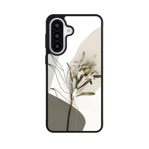 Samsung Galaxy A57 5G Base Case Boho Line Art Olivgrün