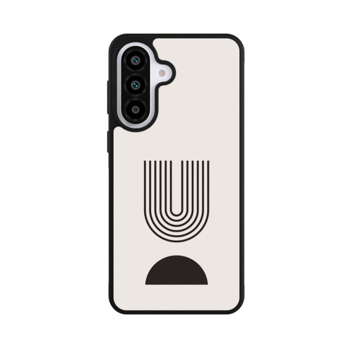 Samsung Galaxy A57 5G Base Case Moderne Kunst Schwarze Linien