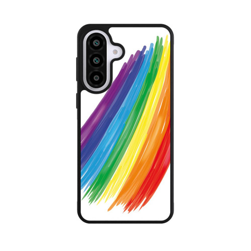 Samsung Galaxy A57 5G Base Case Rainbow Paint Brush