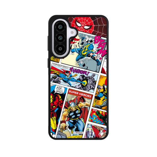 Samsung Galaxy A57 5G Base Case Marvel Retro Comic Blue