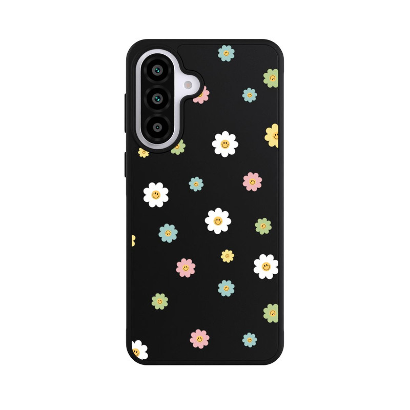 Galaxy A57 5G Base Case Flower Power klein transparent