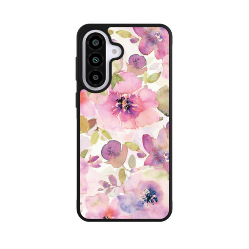 Samsung Galaxy A57 5G Base Case Tapete mit rosa Blumen