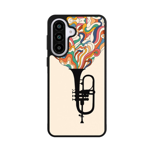 Samsung Galaxy A57 5G Base Case Flügelhorn Jazz bunt