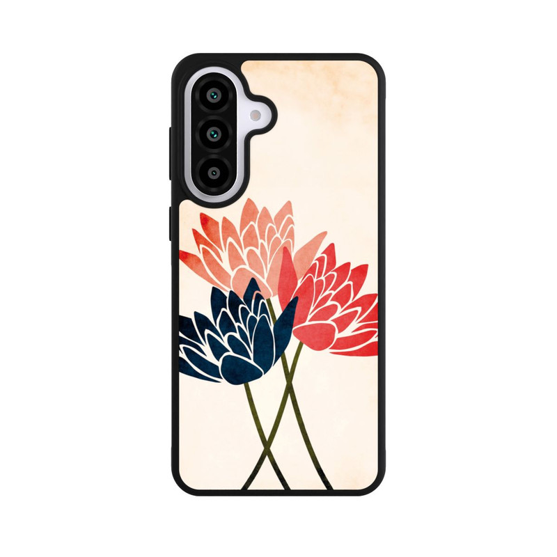 Galaxy A57 5G Base Case Drei Blüten