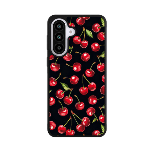 Samsung Galaxy A57 5G Base Case Kirschmuster Schwarz mit KI