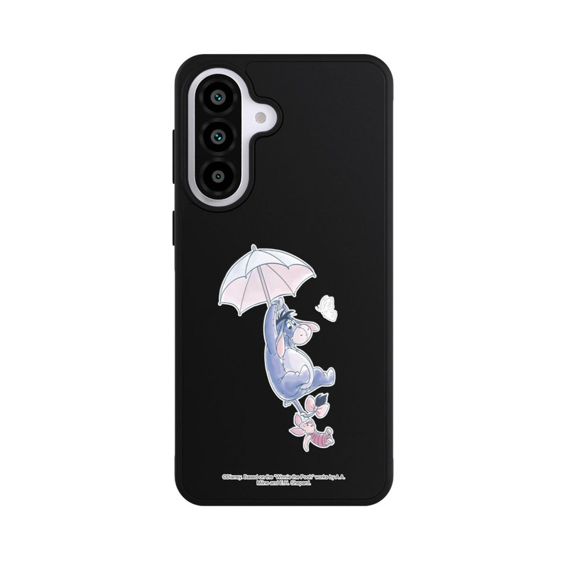 Galaxy A57 5G Base Case Winnie Pooh Eeyeore Find Happiness Transparent