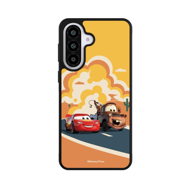 Galaxy A57 5G Base Case Disney Cars Lightning McQueen Und Hook on the Road