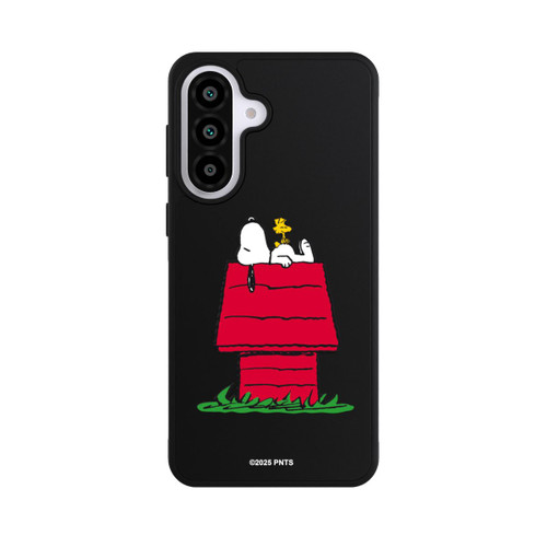 Samsung Galaxy A57 5G Base Case Snoopy and Woodstock Classic transparent