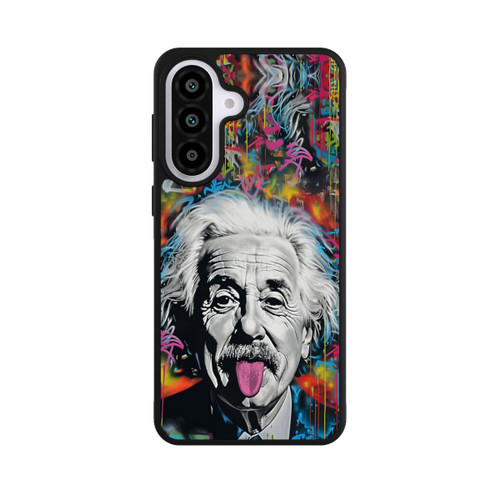 Samsung Galaxy A57 5G Base Case Physiker Bunte Zunge Raus