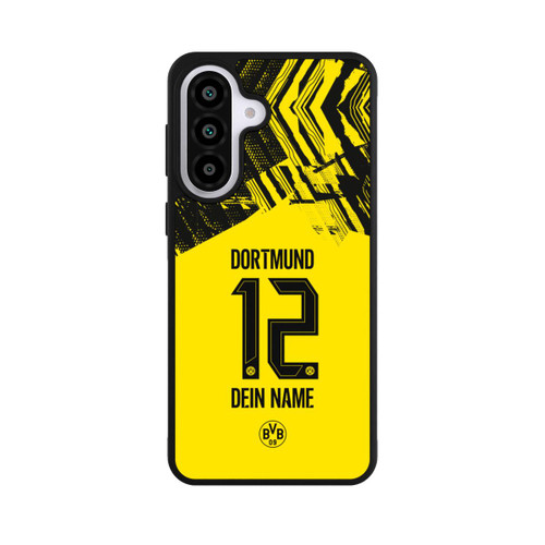 Samsung Galaxy A57 5G Base Case BVB Trikot Personalisierbar 25-26