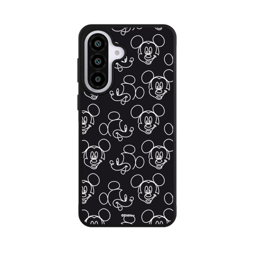 Samsung Galaxy A57 5G Base Case Disney Mickey Muster Schwarz