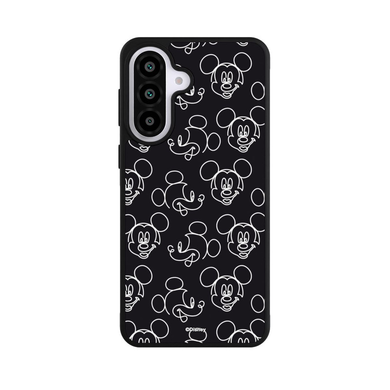 Galaxy A57 5G Base Case Disney Mickey Muster Schwarz