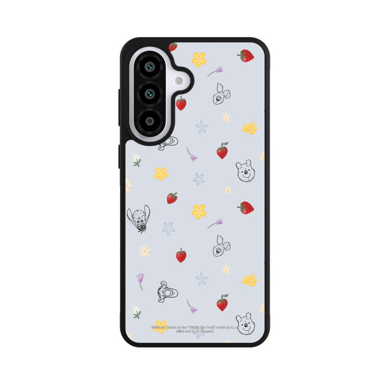 Galaxy A57 5G Base Case Winnie Puuh und Freunde Erdbeer Muster Blau