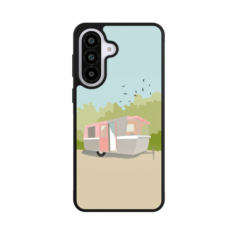 Galaxy A57 5G Base Case Retro Glamping by Roberta Murray