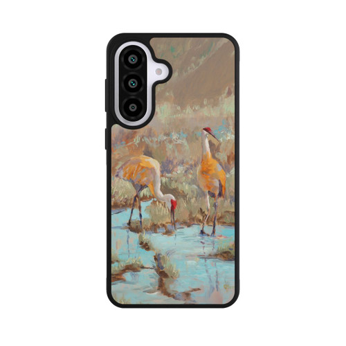 Samsung Galaxy A57 5G Base Case The Courtship by Roberta Murray