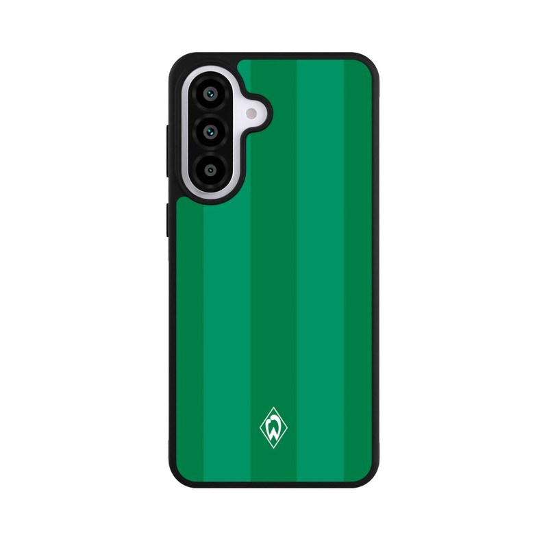 Galaxy A57 5G Base Case Werder Bremen Grün gestreift