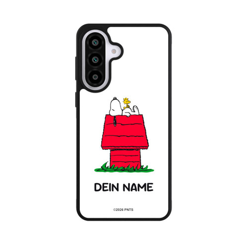 Samsung Galaxy A57 5G Base Case Snoopy and Woodstock Classic Personalisierbar