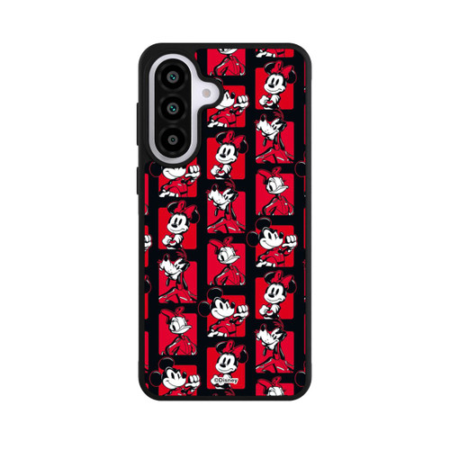 Samsung Galaxy A57 5G Base Case Micky Maus Racing Muster Rot