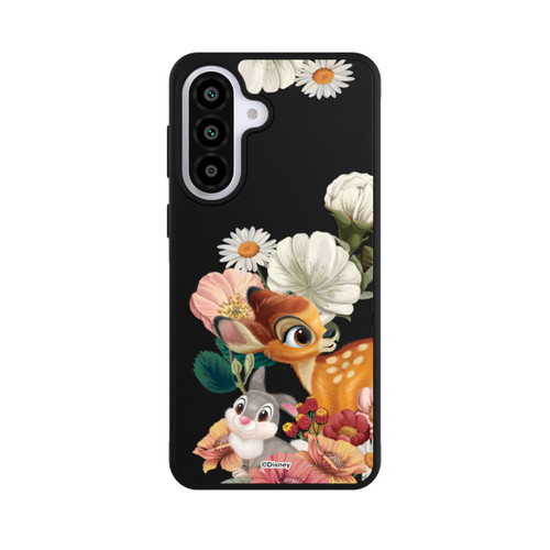 Samsung Galaxy A57 5G Base Case Bambi und Klopfer Blumen Transparent