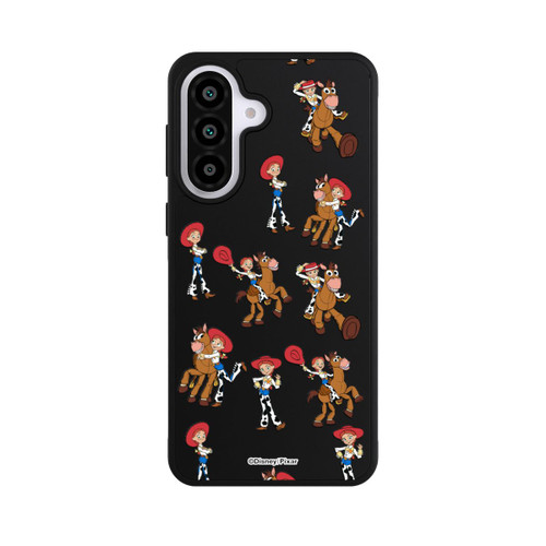 Samsung Galaxy A57 5G Base Case Toy Story 5 Jessie Cowboy Pattern Transparent
