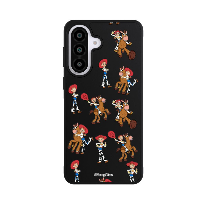 Galaxy A57 5G Base Case Toy Story 5 Jessie Cowboy Pattern Transparent