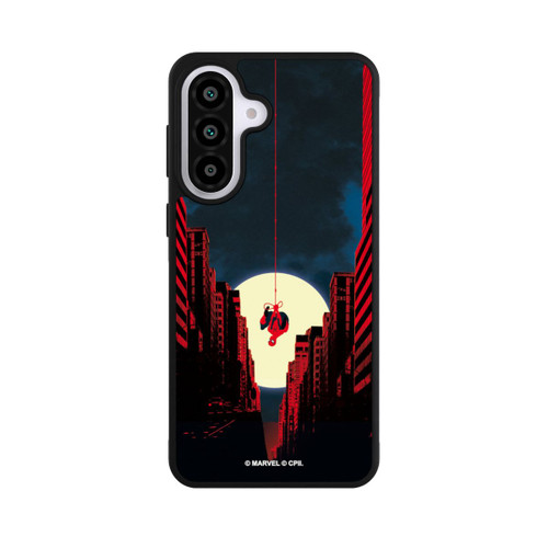Samsung Galaxy A57 5G Base Case Spider-Man Marvel between Skyscrapers