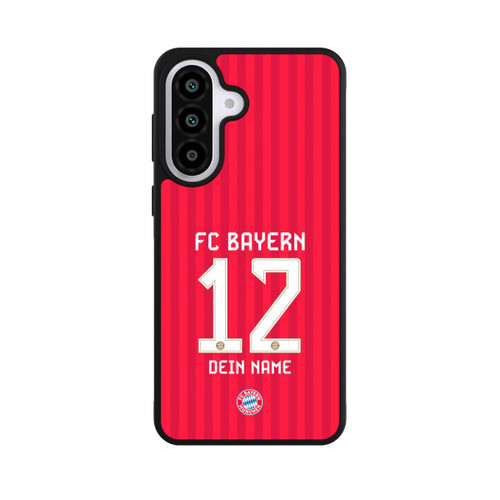 Samsung Galaxy A57 5G Base Case FC Bayern München Trikot Personalisierbar 26-27