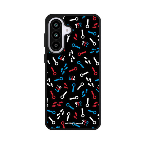 Samsung Galaxy A57 5G Base Case Drei Fragezeichen Detektiv Muster