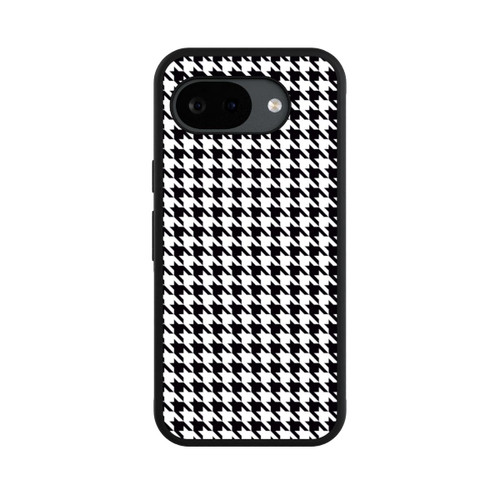 Google Pixel 10a Base Case Hahnentritt Schwarz Weiß