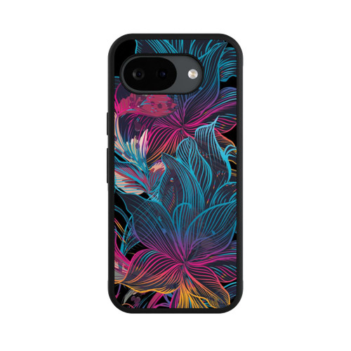Google Pixel 10a Base Case Neon Flower Power