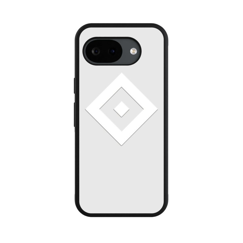 Pixel 10a Base Case Rauten Logo auf HSV Grau