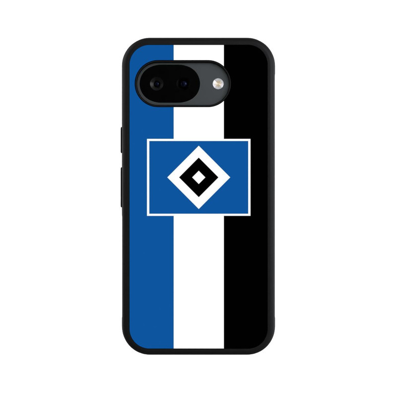 Pixel 10a Base Case HSV Streifen - Blau-Weiß-Schwarz