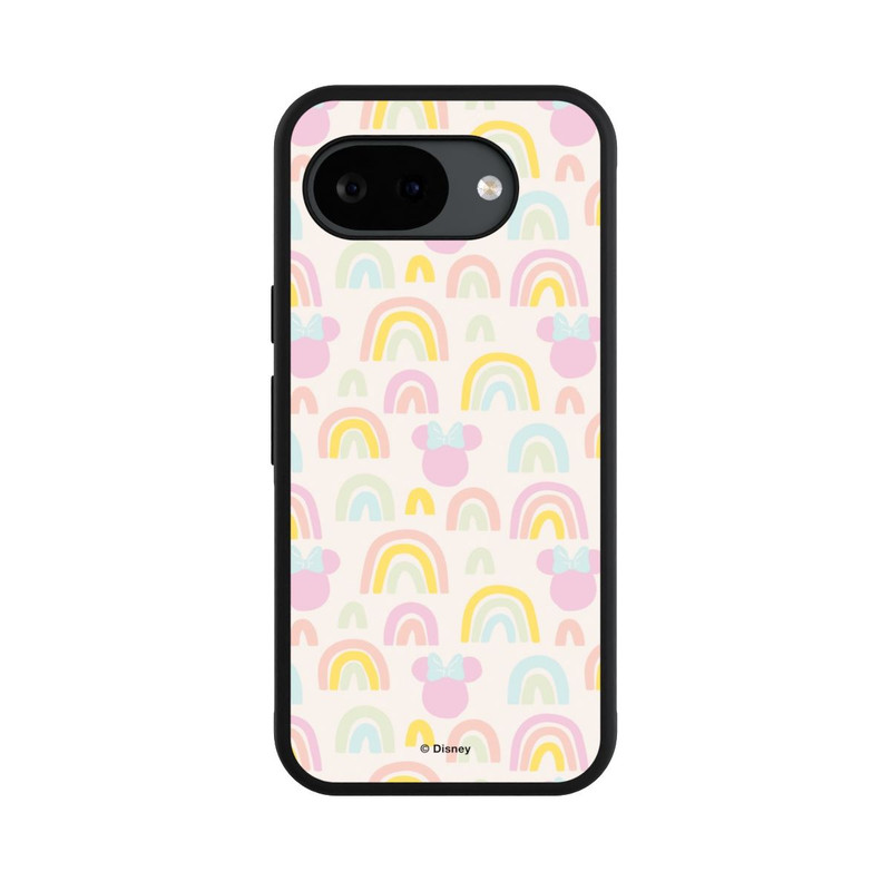 Pixel 10a Base Case Minnie Regenbogen Muster
