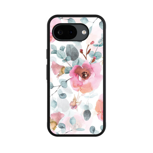 Google Pixel 10a Base Case Aquarell Blumentapete