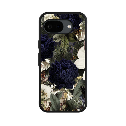 Google Pixel 10a Base Case Dunkle Mitternachts Barock Vintage Blumen